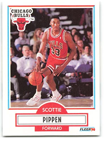 1990-91 Fleer #30 Scottie Pippen NM-MT Chicago Bulls Officially Licensed NBA Basketball Trading Card