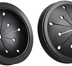 2Pcs Garbage Disposal Splash Guard Sink Baffle Disposal Replacement Waste Food Disposal Part for Whirlaway, Waste King, Sinkmaster and GE Models