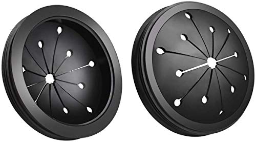 2Pcs Garbage Disposal Splash Guard Sink Baffle Disposal Replacement Waste Food Disposal Part for Whirlaway, Waste King, Sinkmaster and GE Models