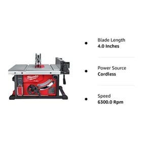 M18 FUEL 8-1/4 Table Saw with One-Key