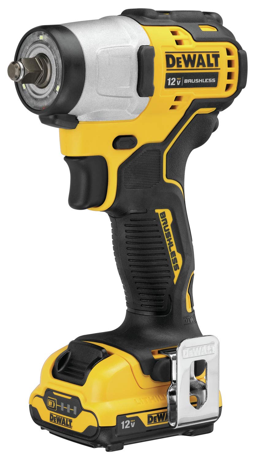 DEWALT XTREME 12V MAX* Impact Wrench, Cordless Kit, 3/8-Inch (DCF902F2)