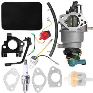 0g8442a111 carburetor for generac gp5000 gp5500 gp6500 gp6500e 5kw 5.5kw 6.5kw 389cc generator with air filter tune up kit