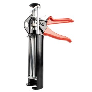 Dual Epoxy Gun for 200 mL/6.75 fl oz (2:1 Mix Ratio) Double Cartridge Panel Bond 08115-08116 （Scarlet & Black）