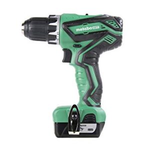 Metabo HPT Cordless Drill | 12V Peak | Includes 2-12V Lithium Ion Batteries | Carrying Case | 7 Piece Bit Set | Lifetime Tool Warranty (DS10DFL2)