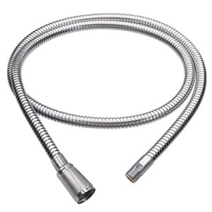 46092000 kitchen faucet hose replacement parts, pull-out spray replacement hose for grohe ladylux replacement parts, alira sink faucet hose by awelife, 59-inch starlight chrome finish