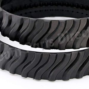 Discount Parts Direct 2 Pack R0526100 Exact Track Replacement Tire Track Wheel for Zodiac MX8/MX6 In-Ground Pool Cleaner