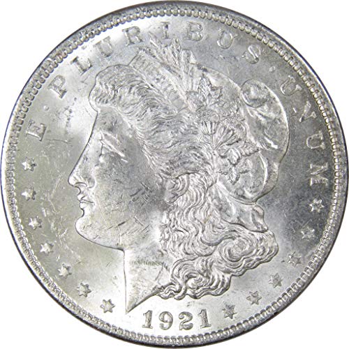1921 Morgan Dollar BU Uncirculated Mint State 90% Silver $1 US Coin Collectible