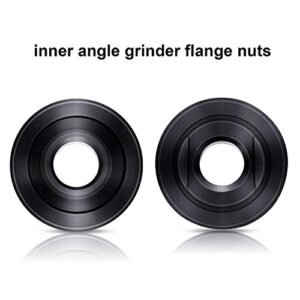 100mm Angle Grinder Replacement Parts - Angle Grinder Spanner wrench, Grinder Inner Flange Nut & Grinder Outer Flange Nut Compatible with Makita