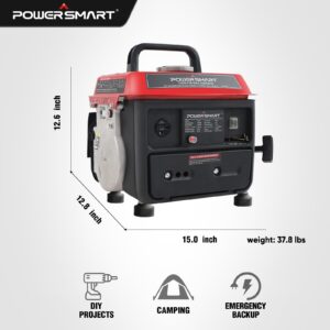 PowerSmart 1200W Portable Generator, Small Generator for Camping Outdoor, Ultralight, EPA & CARB Compliant