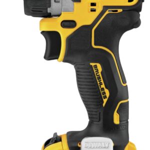 DEWALT XTREME 12V MAX* Cordless Screwdriver, 1/4-Inch, 2-Ah Batteries (DCF601F2)