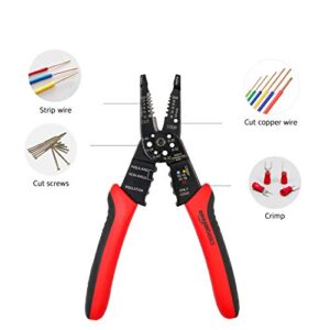 Amazon Basics Multi-Purpose Wire Stripper and Cutter