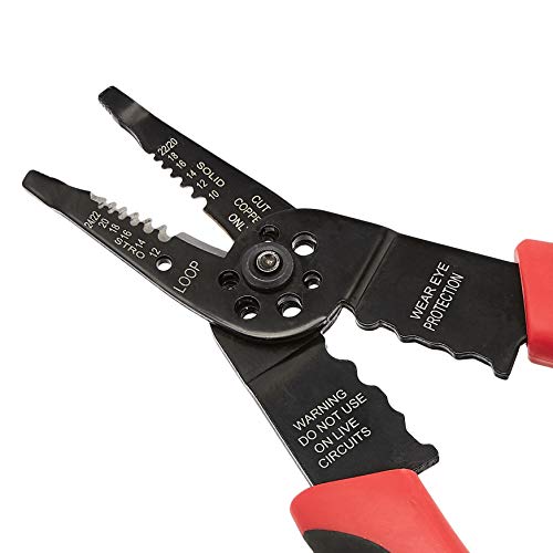 Amazon Basics Multi-Purpose Wire Stripper and Cutter