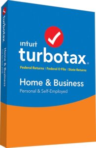 intuit turbotax home & business 2018 tax preparation software