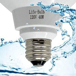 Life-Bulb LED Color Pool Light Bulb for in ground Pool. 120V RGB Color Change. Lifetime Replacement Warranty. Replacement for Pentair, Hayward and Other E26 Screw in Type Bulbs. 500W Equivalent