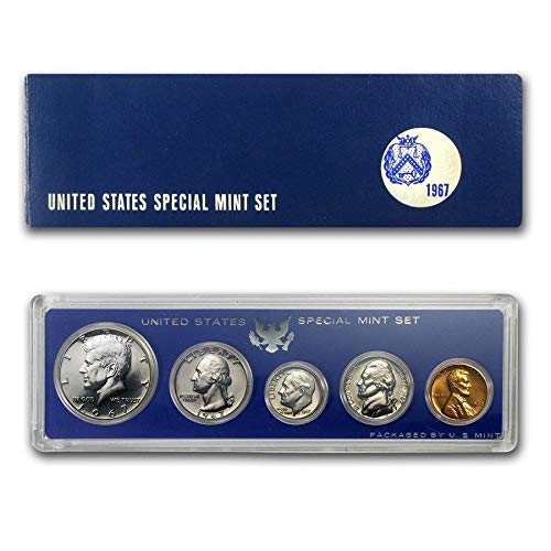 1967 - Special Mint Set Beautiful Set with 40% Kennedy Half OGP