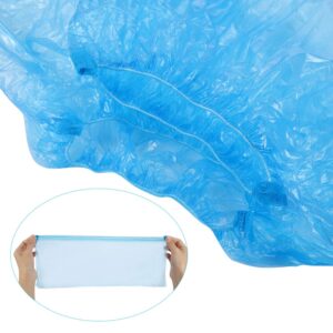 Disposable Boot and Shoe Covers for Floor, Carpet, Shoe Protectors, Durable Non-Slip (Blue, 400)
