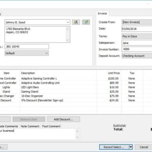 Express Invoice Billing and Invoicing Software Free [PC Download]