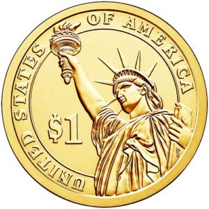 2009 P Position B Satin Finish James K. Polk Presidential Dollar Choice Uncirculated US Mint
