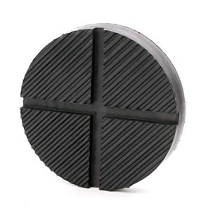 Universal Floor Jack Rubber Pad Jack Pad Adapter Pinch Weld Side Frame Rail Protector Puck/Pad (1 Pack)