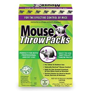 mousex throw packs- for all species of rats and mice. safe around pets
