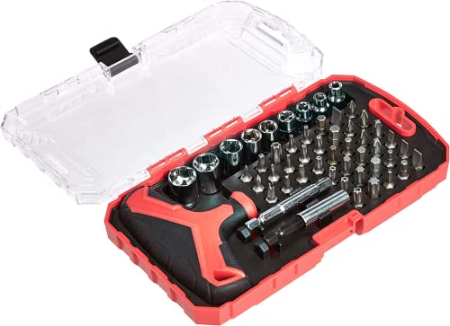 Amazon Basics 51-Piece Precision Nut and Screwdriver Set