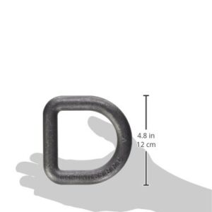 Buyers Products Domestic 3/4 inch D-Ring with Weld-On Bracket, 4 Pack