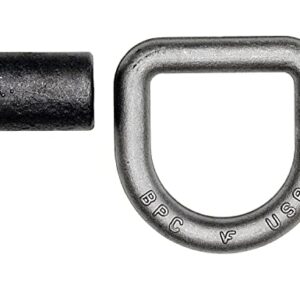 Buyers Products Domestic 3/4 inch D-Ring with Weld-On Bracket, 4 Pack