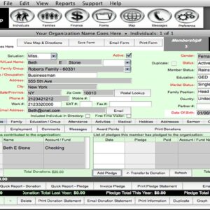 Church Management Software - Religious Suite (MAC/WIN) / Single User / Single Computer