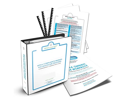 2023 HIPAA PREMIUM PKG by HIPAA made EASY includes HIPAA Compliance Manual, Training Video, eForms to Omnibus Rule Hi Tech Standards& Risk Assessment Report Template