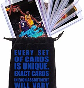 Shaquille O'Neal Basketball Cards Assorted (10) Bundle - Orlando Magic, Los Angeles Lakers Trading Card Gift Pack