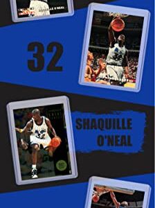 Shaquille O'Neal Basketball Cards Assorted (10) Bundle - Orlando Magic, Los Angeles Lakers Trading Card Gift Pack