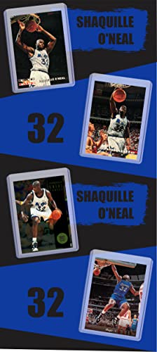 Shaquille O'Neal Basketball Cards Assorted (10) Bundle - Orlando Magic, Los Angeles Lakers Trading Card Gift Pack