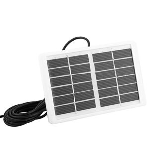 Solar Panel, 6V 12.W Outdoor Multi-Function Portable Waterproof Solar Charger for Emergency Lamp Fan and Vacation Camping