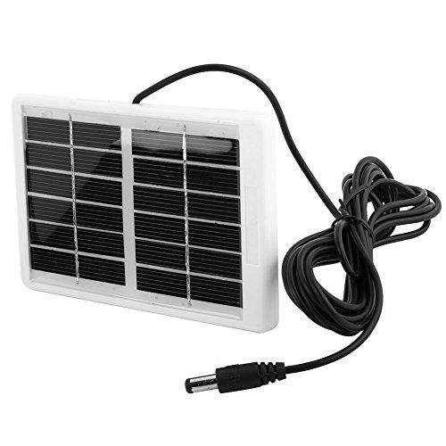 Solar Panel, 6V 12.W Outdoor Multi-Function Portable Waterproof Solar Charger for Emergency Lamp Fan and Vacation Camping