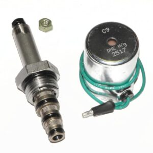 DME Mfg, Meyer Snow Plow Coil & Valve Set for E47, E57, E60, Pumps, Silicone Coil Sealant, Anti-Seize Grease, Optional 18-8 Stainless Steel Nuts Included