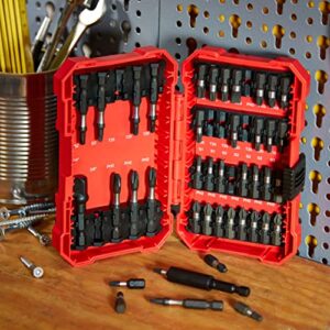 Amazon Basics 42-Piece Impact Screwdriver Bit Set Phillips, Slotted and Torx, One Size