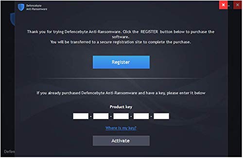 Defencebyte-Anti Ransomware Security Internet Security Software For PC Laptop 2019 2020 For 1 3 5 10 Devices |Privacy Cleaner Tool Windows