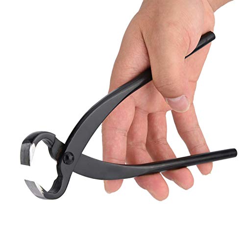 205mm Branch Cutter, Professional Bonsai Tools, Manganese Steel Alloy Concave Cutter Gardening Plants Pruner Wire Cable Pruner