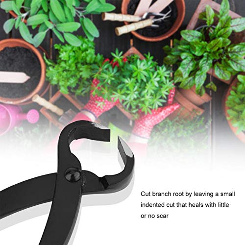 205mm Branch Cutter, Professional Bonsai Tools, Manganese Steel Alloy Concave Cutter Gardening Plants Pruner Wire Cable Pruner