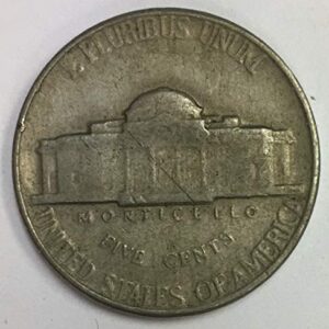 1959 P Jefferson Nickel Average Circulated Five-Cent Piece