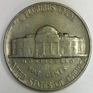 1959 P Jefferson Nickel Average Circulated Five-Cent Piece