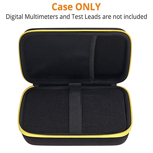 Neoteck Multimeter Carrying Case Compatible with Klein, AstroAI, KAIWEETS, Fluke 117/115/ 116/114/ 113 87V 88V F15B+F17B+F18B+ / F117C/ F17B+/ F115C, Crenova, Etekcity, etc.