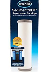 Camco TastePURE 5-Micron Replacement Significantly Reduces Sediment, Taste, Odor and Chlorine | Prolongs Your Carbon Block Filter (40637)