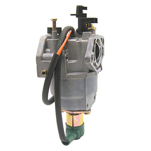 FitBest Manual Carburetor with Solenoid for Honda Generator GX340 GX390 188F 190F 13HP 14HP Engine