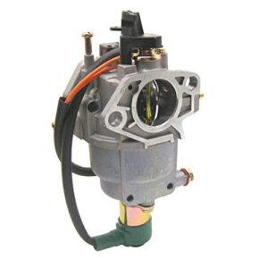 FitBest Manual Carburetor with Solenoid for Honda Generator GX340 GX390 188F 190F 13HP 14HP Engine