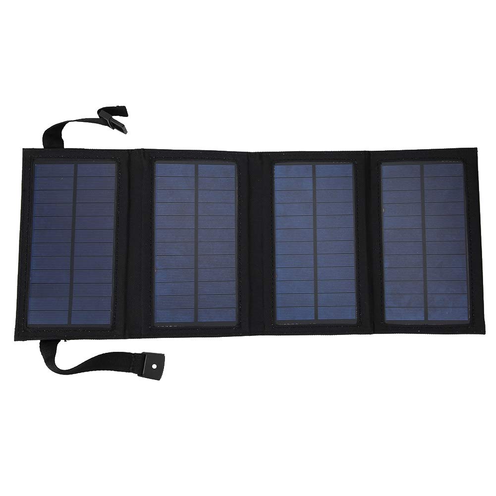 Ciglow 10W Solar Panel, Portable Foldable Solar Panel Charger with USB Port Solar Power Charger for Travel Camping.
