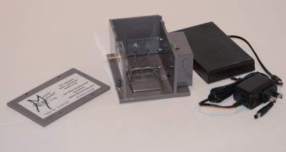 Micro Mouse trap with Power Module and Battery Pack. The Trap That gets Them The First time Every time