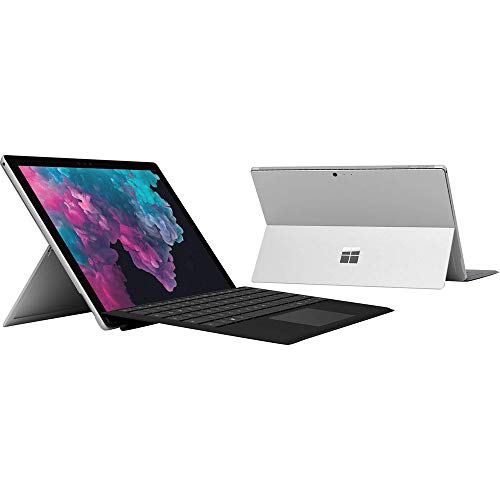 Microsoft NKR-00001 Surface Pro 6 12.3" Intel i5-8250U 8GB/128GB with Black Pro Type Cover Bundle Office 365 Personal 1-Year Subscription for 1 Person