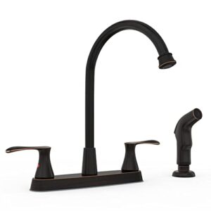kitchen faucets for sink 3 hole,2-handle kitchen faucet with side sprayer,oil-rubbed bronze kitchen sink faucet,4 hole faucet for kitchen sink stainless steel