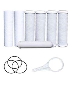 fits watts reverse osmosis filter 7 annual pack replacement filter kit o rings wrench
